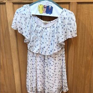 Giusy silk top.  Size medium.